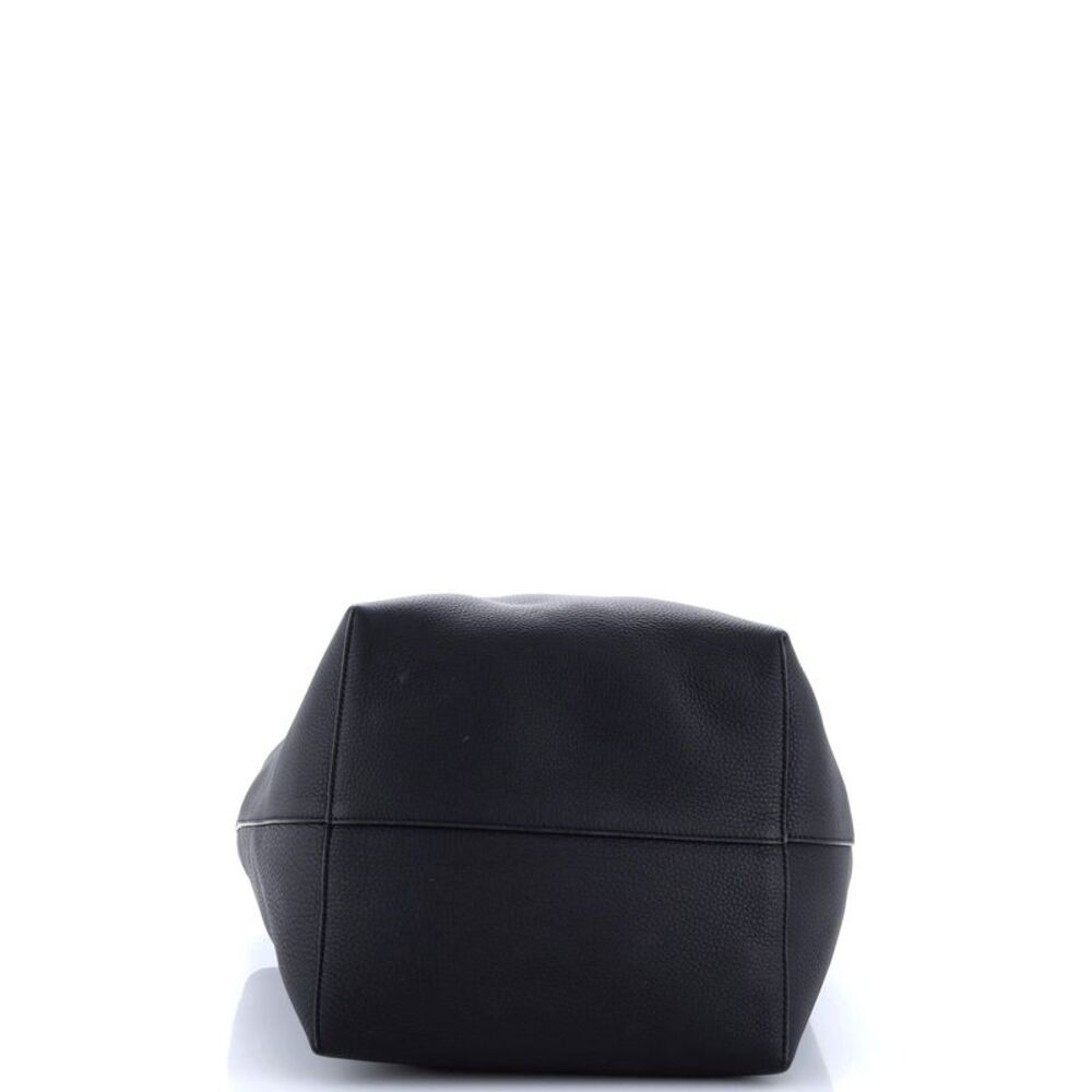 The Row N/S Park Tote Leather Medium Black - Picture 4 of 6